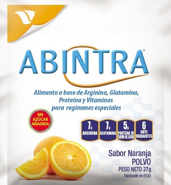 Abintra Naranja Sin Azúcar Polvo 27 g